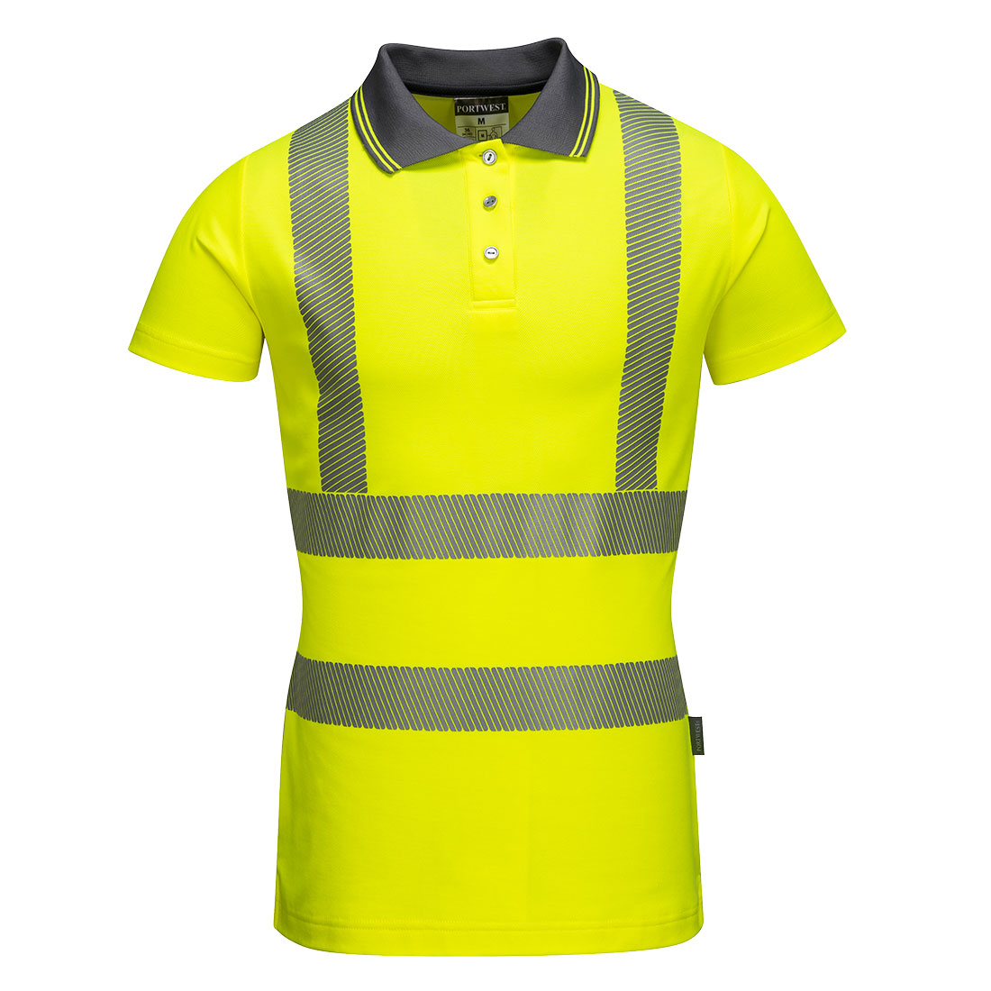 camiseta-tipo-polo-amarilla-dama-alta-visibilidad-con-cinta-reflectiva-LW72-cental-de-suministrosgs.jpg