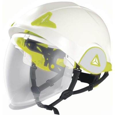 CASCO CON PANTALLA FACIAL