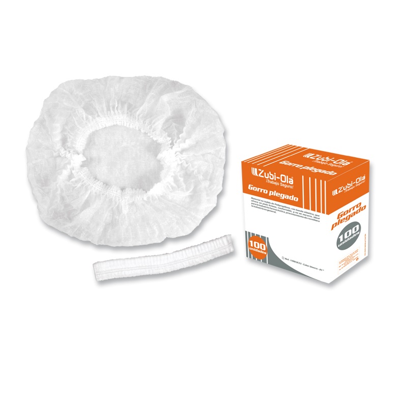 Gorro Plegado Color Blanco