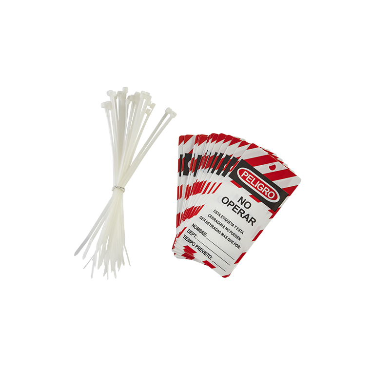 TARJETAS DE BLOQUEO PELIGRO