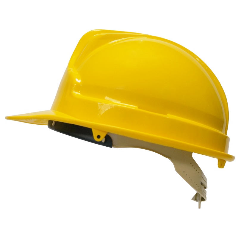 Casco fura amarillo