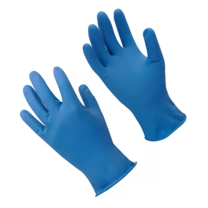 Guantes Corto Latex Azul Todo Uso Talla: M x 50 Un Eterna - Imagen 3