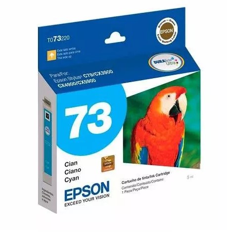Cartucho Epson Azul T073220