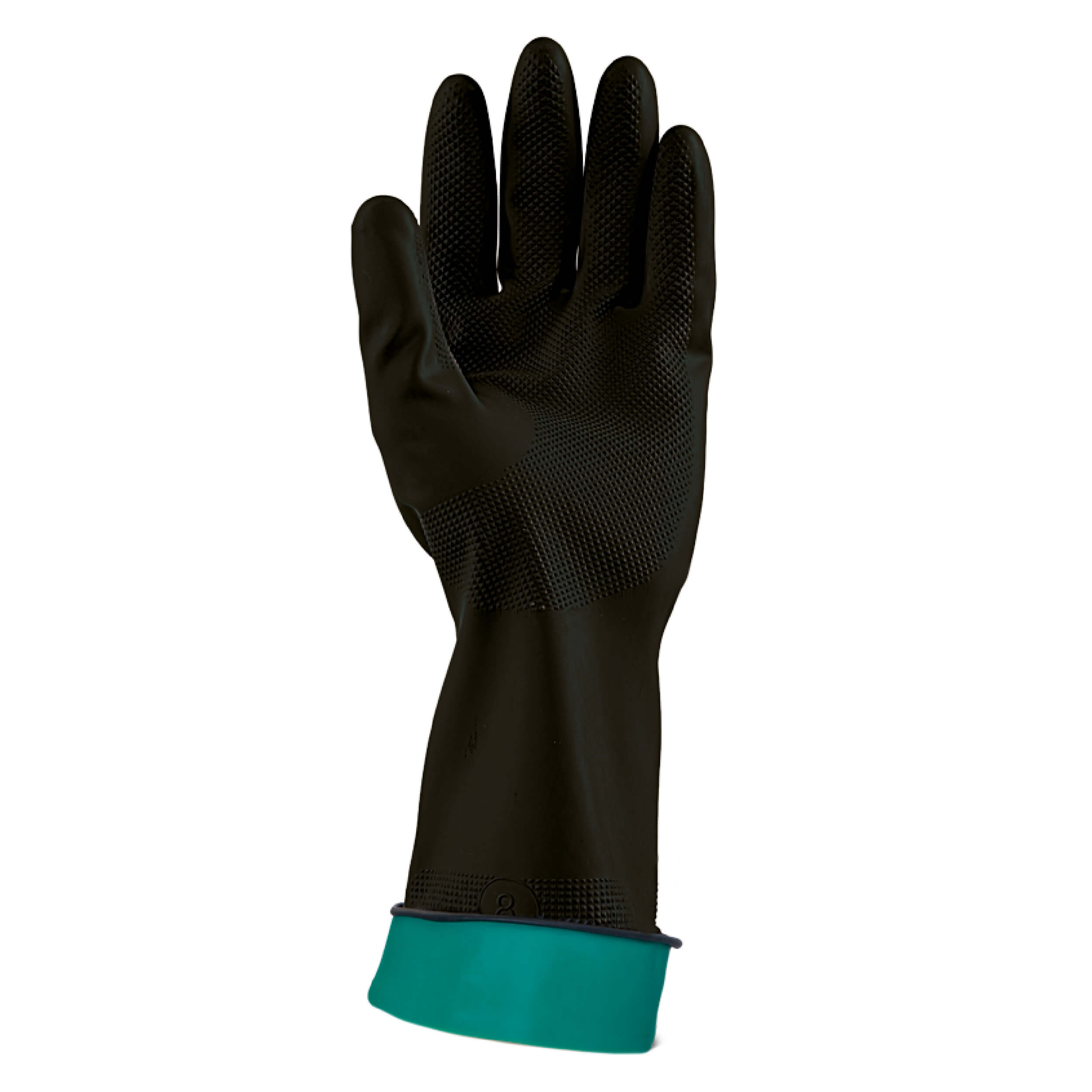 Guante de caucho Bicolor Calibre 20