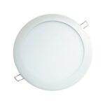 Lampara De Techo Panel en Led Redonda 18W De incrustar Deko