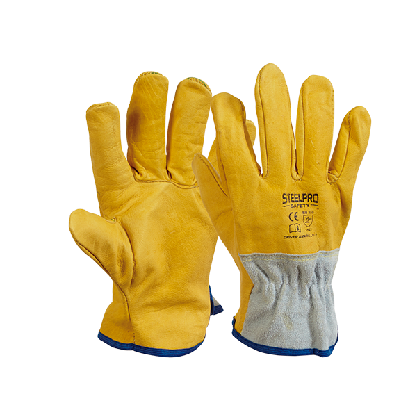 GUANTE DRIVER AMARILLO STEELPRO 501038