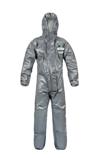 Traje químico desechable gris ChemMAX 3REF: CT3S428